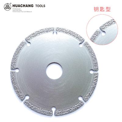 China High Quality 4 Inch '105×1.0/1.5×5×20×8T Vacuum Brazed Diamond Grinding Cutting Disc For Stone Ceramic Plastic Marble for sale