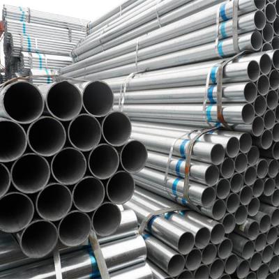 China Round/Square ERW Galvanized Steel Drainage Pipe Welding For Construction en venta
