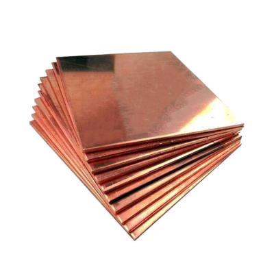 China 1000mm-6000mm Copper Sheet Cladding Plate For With Standard Export Package Te koop