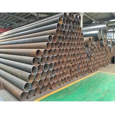 China Natural Black Surface Galvanized Carbon Steel Pipe Welded Q215 à venda
