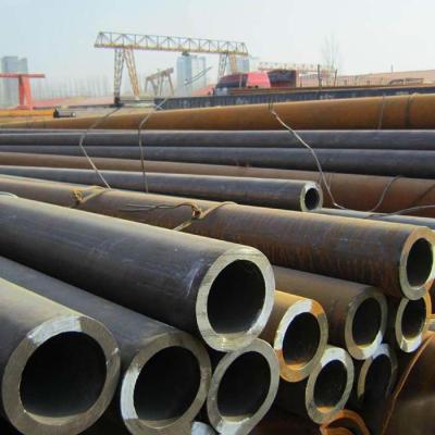 China Black Painting Seamless Carbon Steel Pipe Random Length for sale