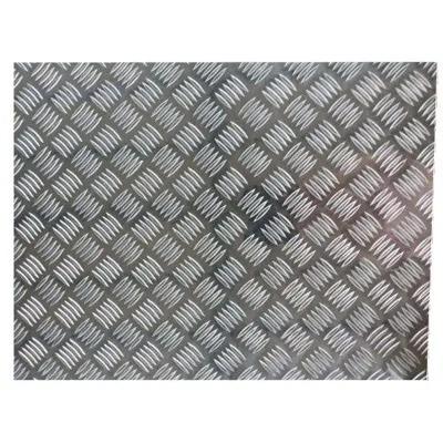 China Checkered Stainless Steel Sheet 0.7 Mm 0.5mm 0.4mm Diamond Pattern 410 409 Ss Plate for sale