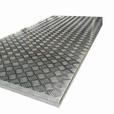 China Diamond Embossed Stainless Steel Sheet 0.9mm 0.8mm Backsplash Ss 304 Chequered Plate for sale