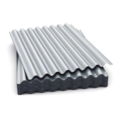 China Dx51d Dx52D Dx53D Gi Corrugated Sheet Metal Corrugated Galvanized Steel Roofing Sheets Panel for sale