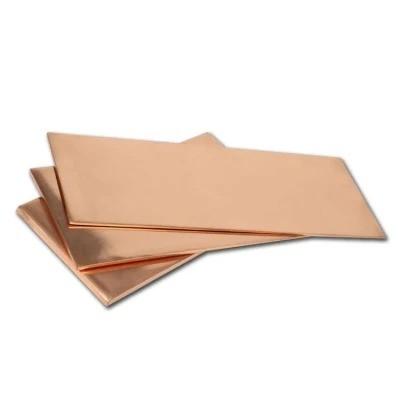 China 2' X 6' 2 X 2 12x12 99.95 Pure Copper Sheet Metal 2.0040 AISI C10200 Oxygen Free for sale