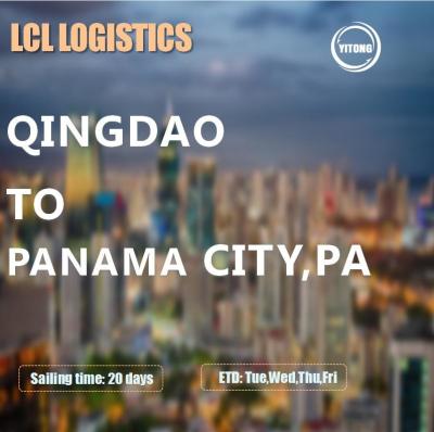 China Qingdao To Panama City Lcl Sea Freight for sale