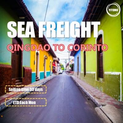 China 33 Days FOB CIF International Ocean Freight From Qingdao To Corinto Nicaragua for sale