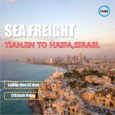 Chine Logistique de cargaison d'océan d'exportation de revêtement de COSCO de Tianjin à Haifa Israel à vendre