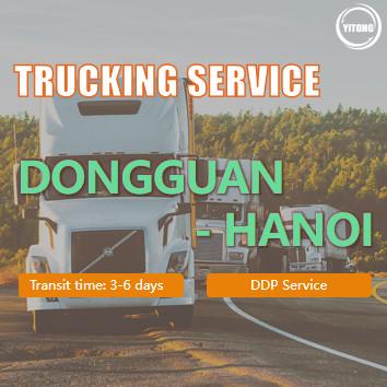 Chine Un service de camionnage international de solution d'arrêt de Dongguan Chine vers Hanoï Vietnam à vendre