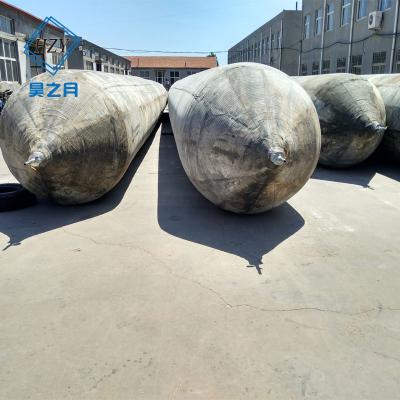 China Rubber Boat Lifting Airbags Cord Fabric 0.05Mpa Marine Salvage Air Lift Bags for sale