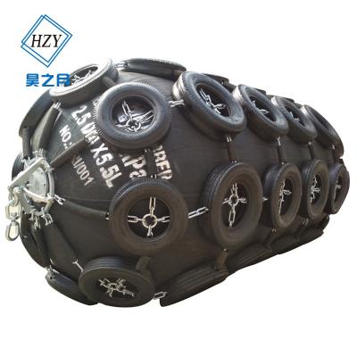 China Hydroponics Marine Rubber Fenders Inflatable Black Dock Buoy Bumper for sale