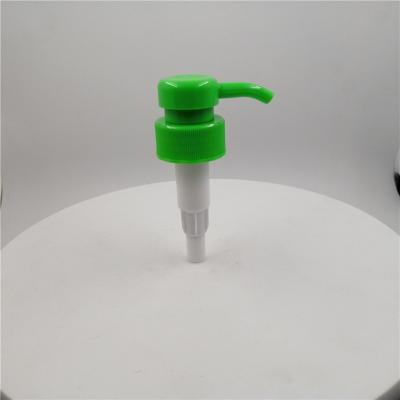 Chine Pompe verte de distributeur de savon du plat 2.0cc de fermeture à nervures 33/410 pour la cuisine à vendre