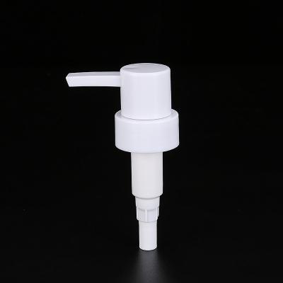 Chine Pompe noire et blanche de distributeur de lotion de la serrure 28mm 33mm de torsion de vis pour la bouteille de shampooing à vendre