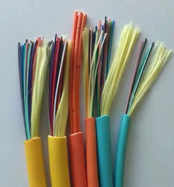 Quality Single mode / Multimode Indoor Fiber Optic Cable For Data Transfer for sale