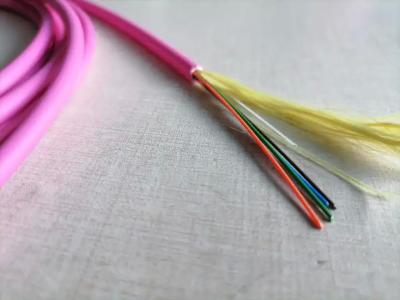 China ODM OEM Indoor Fiber Optic Cable Single Mode / Multimode With Various Connectors for sale