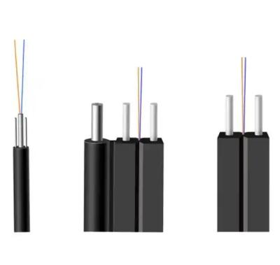 China Cables de fibra óptica FTTH flexibles G.657A1 para temperaturas extremas en venta