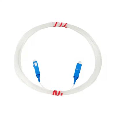China Transparent FTTH Adhesive Invisible Fiber Optic Cable G652D G657A1 G657A2 G657B3 G655 for sale