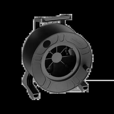 中国 携帯型光ファイバーケーブル ドラム トレーラー 防水コネクタ プラスチック金属 光ファイバー リール 販売のため