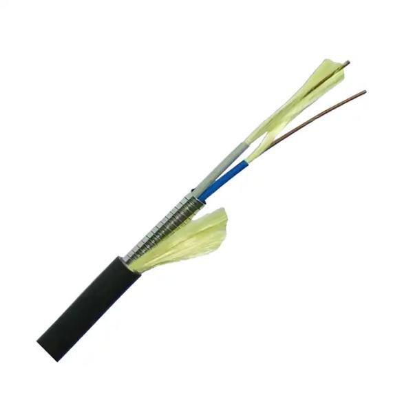 Quality Single Mode Armored Fiber Optic Cable / Fibre Optic Multicore Cable ODM OEM for sale