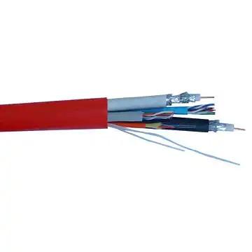 Chine Cable coaxial en fibre hybride OEM groupé HNC-3 Cable hybride et composite Cat5e 24AWG à vendre