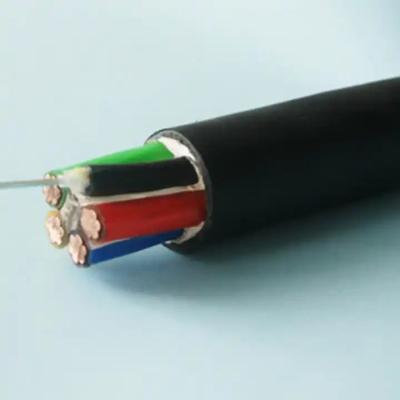 China Outdoor Hybrid Fiber Optic Cable Customized With Steel Tape for sale