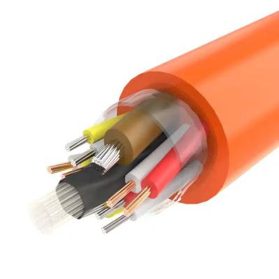 China Cable de alimentación exterior de 2 núcleos, cable submarino de fibra óptica para Rov Tether en venta