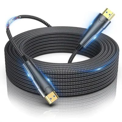 China 1080P 4K HDMI Cable macho a macho 2.0 HDMI Cable de fibra óptica 1M 2M 3M 5M 10M 30M 50M 100M en venta