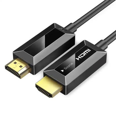 China 5m 10m 20m 30m Hdtv Optical Hdmi To Hdmi Cable UHD 8K V2.1 Hdmi Fiber Optic Cable for sale