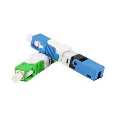 China Conector rápido de fibra óptica de modo único SC UPC Conector rápido de fibra óptica à venda