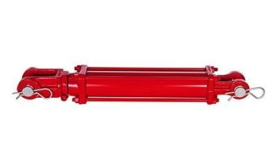 China Industrial double acting hydraulic oil cylinder 20 ton farm machinery tie rod hydraulic lift cylinder manufacturer for sale