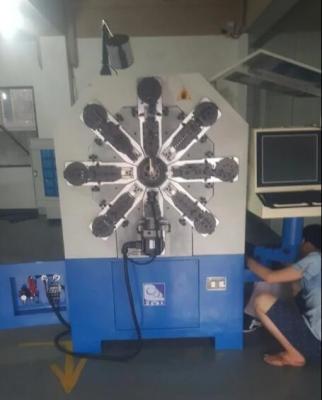 China Twelve Axes CNC Spring Machine , 380V 27KW Torsion Spring Making Machine for sale