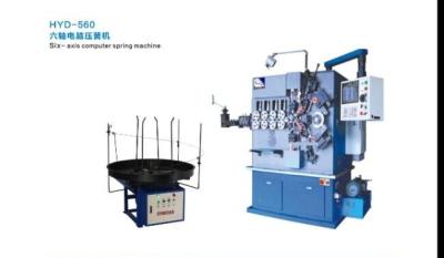 China Six Axes Automatic Spring Machine Digital With 15kw Powerful Servo Motor for sale