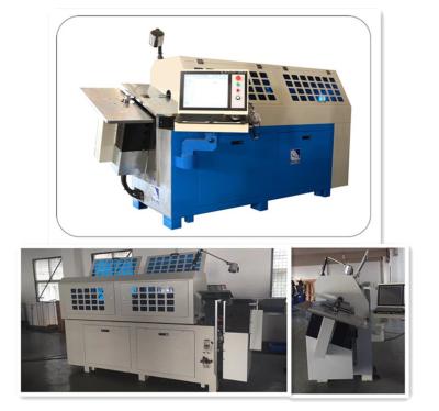 China Material 1 - 4 Mm Wire Forming Machine And Bender With CNC Control System for sale
