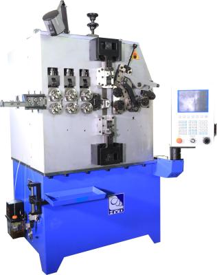China Three To Five Axes Wire Diameter Spring Coiling Machine Wire Feed Length Unlimited for sale