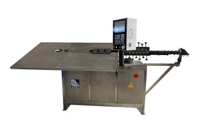 China 3 Phase Four Axis 6.0mm 2D Wire Bender Forming Machine For Kitchenware Making for sale