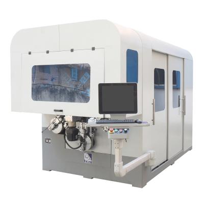 China 12 Axes Camless Servo Motor CNC Spring Making Machine Wire Turning Coiling Machine for sale