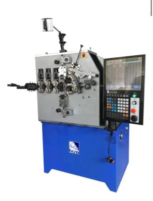 中国 4mm CNCのばねの巻く機械、機械を作る圧縮ばね 販売のため