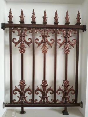 China Garden And Stair Handrail Ornamental Aluminum Fence Handmade for sale