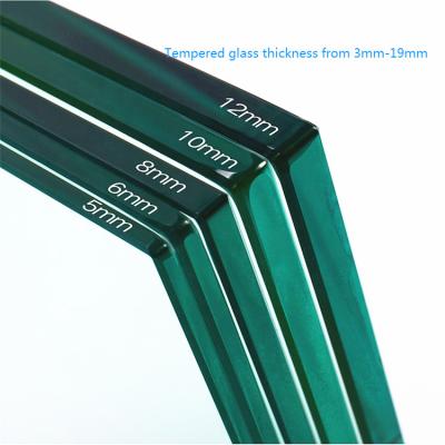 China 12MM Toughened Clear Tempered Glass 3660 X 2440MM Bronze Pink for sale