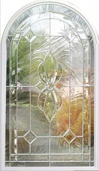 China 1200x600mm Cames Stained Triple Glass Panel For French Door for sale
