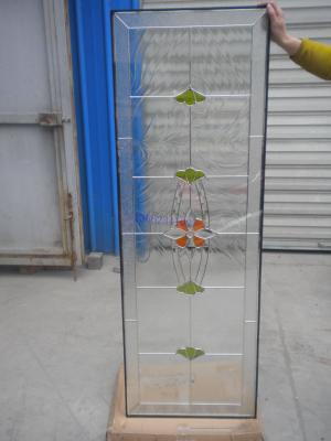 中国 模造された夏の花はWindowsの装飾的なドアのガラス挿入物を設計する 販売のため