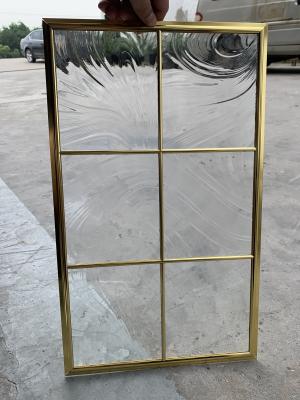 Chine Conception plombée souillée plombée antique de DAO des vitraux 5cm de Cabinet d'antiquité de 1MM à vendre