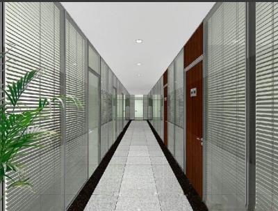 China 2.54cm Blinds Between Glass Double Glazed Windows With Blinds In Between For Office for sale