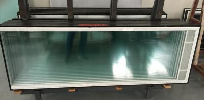 China 25.4mm Vorhänge zwischen flachen Form-Glasvorhängen für Terrassentür-Wärmedämmung Soem zu verkaufen