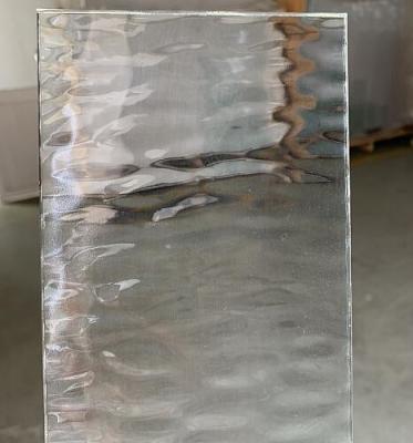 China A água clara moderada colorida Textured moderou os painéis de vidro Karatachi GB15763 à venda