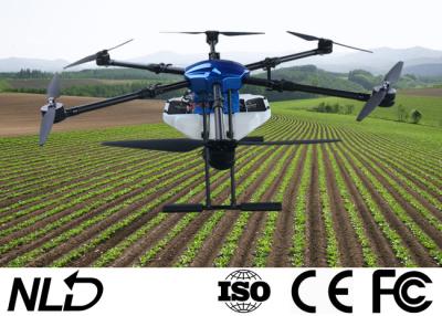 China 6 Propellers FCC ISO9001 Fertilizer Spraying Drone , Crop Spraying Drone for sale
