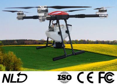 China UAV 10 Litre 2000m Drone Fertilizer Sprayer With FPV Camera for sale