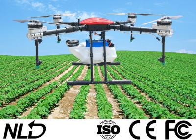 China Pesticide Tank 10L Agriculture Drone Spraying With 6S/16000mAh Battery for sale