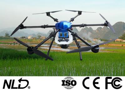 China 6 Rotors Agricultural Fertilizer Spraying Drone Flying Distance 5000m Remote Control for sale