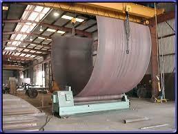 China 30 To 45ft Long Steel Plate Roller With Large Diameter , Sheet Roller for sale